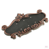 Maxbell 6x ABS Plastic Vintage Detachable Address House Number Sign Plaque Doorplate
