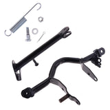 Maxbell Side Stand Kick Stand & Foot Peg Bracket Mount for Yamaha PW80