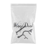 Maxbell Side Stand Kick Stand & Foot Peg Bracket Mount for Yamaha PW80