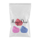 Maxbell Waterproof Stuffed Animal Storage Bean Bag Cover Red & Blue & Hot Pink