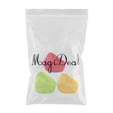 Maxbell Waterproof Stuffed Animal Storage Bean Bag Cover Red & Yellow & Green