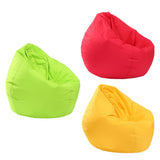 Maxbell Waterproof Stuffed Animal Storage Bean Bag Cover Red & Yellow & Green