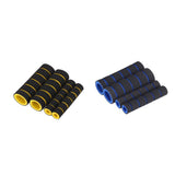 Maxbell 2 Set 4 in 1 Motorcycle Foam Nonslip Handle Handlebar Cover Yellow & Blue