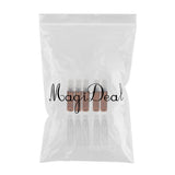 Maxbell 10pcs 30ml Plastic Fine Mist Perfume Lotion Spray Bottle Refillable Travel