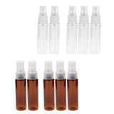 Maxbell 10pcs 30ml Plastic Fine Mist Perfume Lotion Spray Bottle Refillable Travel