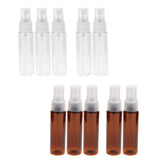 Maxbell 10pcs 30ml Plastic Fine Mist Perfume Lotion Spray Bottle Refillable Travel