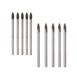 Maxbell Triangular Drill Bits Set Tiles Ceramic Glass  Opener 4mm and 6mm