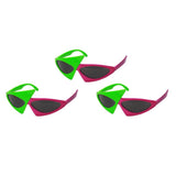 Maxbell 3 Novelty Sunglasses Alien Glasses Hip Hop Costume Party Props