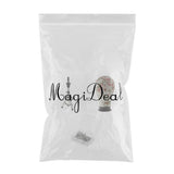 Maxbell Mannequin Cork Canvas Block Head+Pratice Holder Stand+100 T Needle Pins Kit