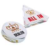 Maxbell Acrylic All-in Poker Dealer Chip Card Protector Bounty Tournament Coin Gifts