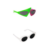 Maxbell 2/pack Novelty Sunglasses Clout Goggles Kurt Cobain Glasses