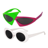 Maxbell 2/pack Novelty Sunglasses Clout Goggles Kurt Cobain Glasses