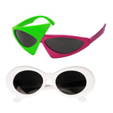 Maxbell 2/pack Novelty Sunglasses Clout Goggles Kurt Cobain Glasses