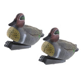 Maxbell 2x Water Floating Animal Ornament Hunting Decoy Yard Scarecrow 31cm Drake