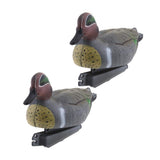 Maxbell 2x Water Floating Animal Ornament Hunting Decoy Yard Scarecrow 31cm Drake