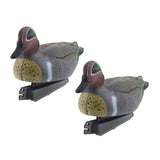 Maxbell 2x Water Floating Animal Ornament Hunting Decoy Yard Scarecrow 31cm Drake
