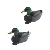 Maxbell 2x Water Floating Animal Ornament Hunting Decoy Yard Scarecrow 35cm Drake