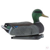 Maxbell 2x Water Floating Animal Ornament Hunting Decoy Yard Scarecrow 35cm Drake