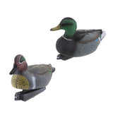 Maxbell 2x Floating Animal Ornament Hunting Decoy Yard Scarecrow 31cm & 35cm Drake