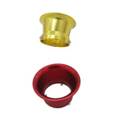 Maxbell 50mm Air Filter Interface Cup for 24/26/28/30mm Motorcycle Carb Red Gold