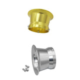 Maxbell 50mm Air Filter Interface Cup for 24/26/28/30mm Motorcycle Carb Silver Gold
