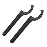 Maxbell 2Pcs High Carbon Steel ER Hook Wrench Spanner CNC Collet Chuck Clamping