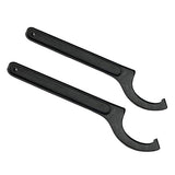 Maxbell 2Pcs High Carbon Steel ER Hook Wrench Spanner CNC Collet Chuck Clamping