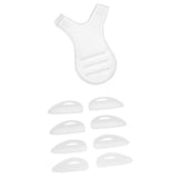 Maxbell Soft Eyelashes Lift Curler Clean Brush Grafted Lash Extensions Tool w/ Pads