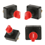 Maxbell 4pcs 100A Car Boat Battery Master Disconnect Rotary Cut Off Isolator Switch