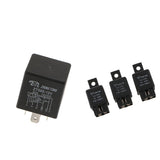 Maxbell DC12V 20A 6Pin Windscreen Wiper Relay+ZT607 30A 4Pin Heavy Duty SPST Relay