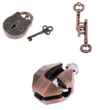 Maxbell 4pcs Lock Puzzle Brain Teaser IQ Test Educational Toys for Adults Children