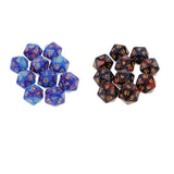 Maxbell 20pcs 20 Sided Dice D20 Polyhedral Dice for Dungeons and Dragons DND RPG