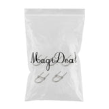 Maxbell 5pieces 304 Stainless Steel Boat Bow Stern Eye, U-Bolt, Marine Rigging M6*90
