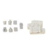 Maxbell 1/35 Resin Sand Table Scene Building Props Medicine Backpack Bag Miniature