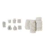 Maxbell 1/35 Resin Sand Table Scene Building Props Medicine Backpack Bag Miniature