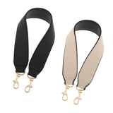 Maxbell 2Pcs Wide Shoulder Bag Strap Replacement Removable Handbag Purse Tote Strap