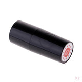 Maxbell 2pcs Golf Ball Stamp Stamper Marker Impression Seal for Golfer Sun Shape
