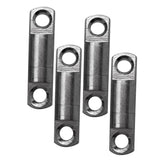 Maxbell 4 Pieces Scuba Diving Finger Reel Line 360 Degree Rotatable Double Swivels