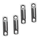 Maxbell 4 Pieces Scuba Diving Finger Reel Line 360 Degree Rotatable Double Swivels