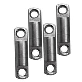 Maxbell 4 Pieces Scuba Diving Finger Reel Line 360 Degree Rotatable Double Swivels