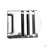Maxbell 2pcs Stainless Steel Quick Release Weight Belt Buckle Scuba Dive Equipment