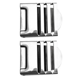Maxbell 2pcs Stainless Steel Quick Release Weight Belt Buckle Scuba Dive Equipment