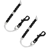 Maxbell 2pcs Golf Stroke Bead Score Counter Golf Accessory Training Aids Black White