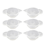 Maxbell 6 Pieces Clear Silicone Liquid Epoxy Resin Casting Jewelry Making DIY Tools