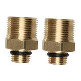 Maxbell 2Pcs Brass Adapter For Snow Foam Lance High Pressure Washer Connector