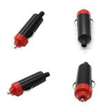 Maxbell 4pcs 12V Universal Male Car Cigarette Lighter Socket Plug Connector Adaptor