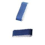 Maxbell 4 Yards Denim Laced Ribbon For DIY Hair Bows Decorative Ribbon Sewing Bands