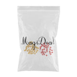 Maxbell 100pcs Hair Braid Cuff Adjustable Hair Rings Braid Beads Clips Decorations