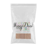 Maxbell 132pcs Carbonized Bamboo Double Pointed Knitting Needles with Accessories