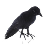 Maxbell 2pcs Artificial Realistic Woodland Birds for Outdoor Garden Home Decoration